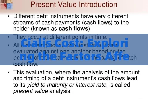 Cialis Cost: Exploring the Factors Affecting Its Pricing, Cialis Cost Revealed