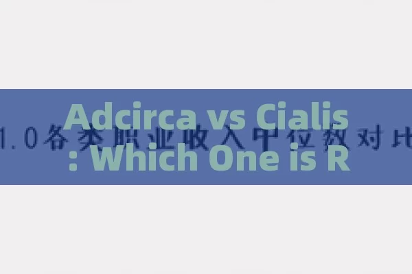 Adcirca vs Cialis: Which One is Right for You?,Adcirca vs Cialis: A Comparative Analysis